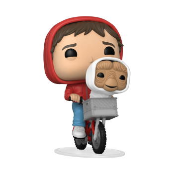 FUNKO POP! - Movie - ET 40th Anniversary Elliott with ET in Bike Basket #1252